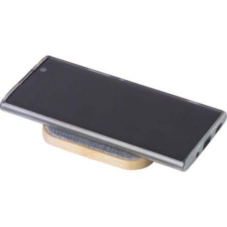 Chargeur à induction en bambou Moses