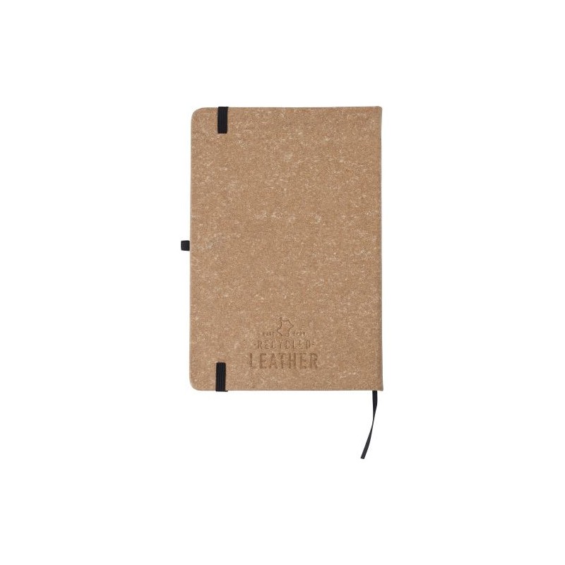 Carnet A5 en cuir recyclé Gianna - Écologique et Chic