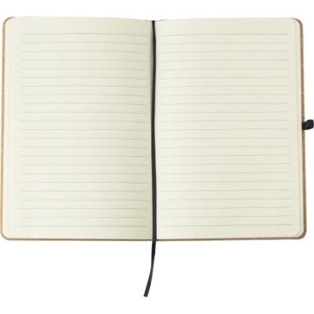 Carnet A5 en cuir recyclé Gianna - Écologique et Chic