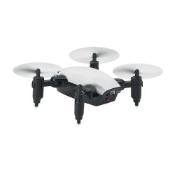 Drone Wifi personnalisé pour photos et vidéos en plein air - DRONIE Matières : ABS Couleurs : blanc cadeau entreprise pas cher