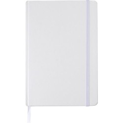 Carnet A5 Éco-responsable en Carton Recyclé Personnalisé - Evangeline Matières : caoutchouc Couleurs : noir 2