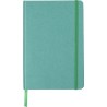 Carnet A5 Éco-responsable en Carton Recyclé Personnalisé - Evangeline Matières : caoutchouc Couleurs : vert goodies publicitaire