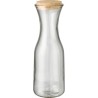 Carafe  en verre recyclé de 1 000 ml - Rowena Matières : liège Couleurs : translucide personnalisable avec votre logo