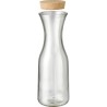 Carafe  en verre recyclé de 1 000 ml - Rowena Matières : liège Couleurs : translucide goodies publicitaire événementiel