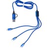 Câble de charge personnalisé indispensable - Leif pas cher Matières : métal Couleurs : rouge accessoire événementiel unique