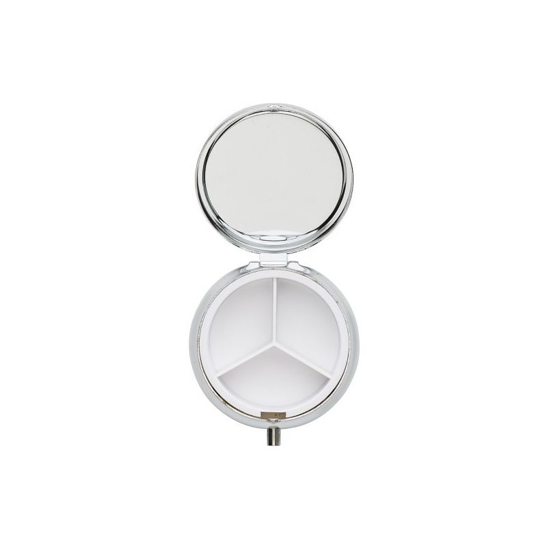 Boîte à Pilules en Métal Zara - Élégance et Praticité