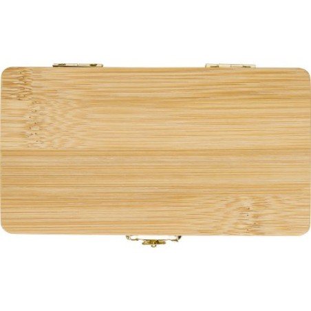Boîte à outils en bambou Willow - Pratique et Écologique Personnalisé