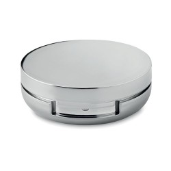 Baume à lèvres miroir personnalisé avec protection SPF10 - DUO MIRROR Couleurs : argenté brillant impression haute définition
