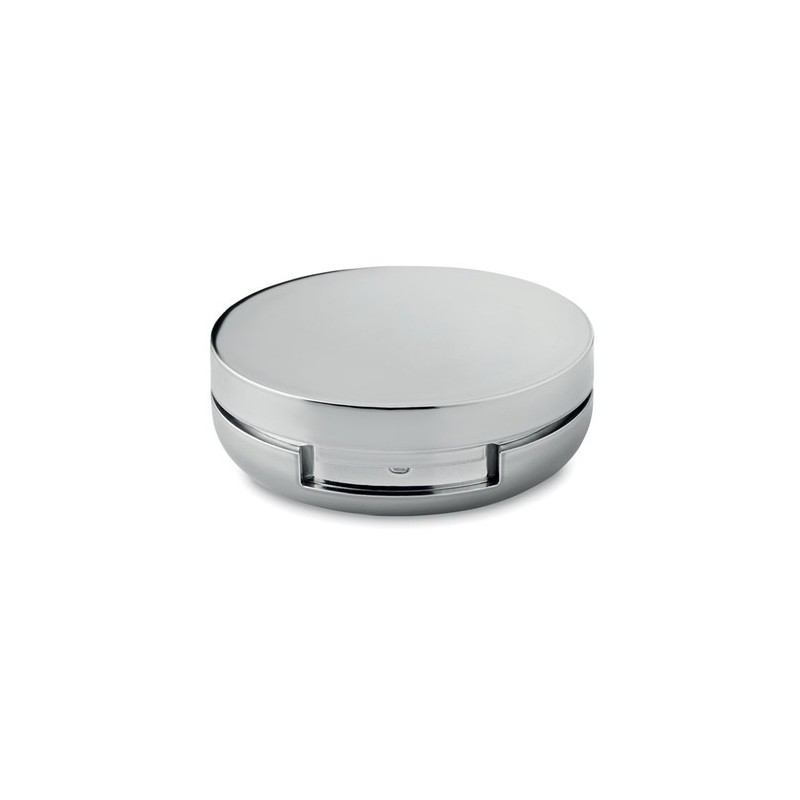 Baume à lèvres miroir personnalisé avec protection SPF10 - DUO MIRROR Couleurs : argenté brillant impression haute définition