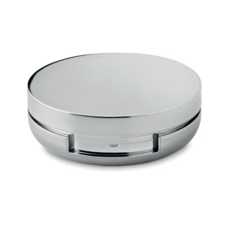 Baume à lèvres miroir personnalisé avec protection SPF10 - DUO MIRROR Couleurs : argenté brillant impression haute définition