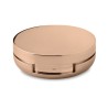 Baume à lèvres miroir personnalisé avec protection SPF10 - DUO MIRROR Couleurs : champagne marquage laser ultra précis