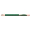 Stylo bille aluminium publicitaire personnalisé - Alexander Matières : aluminium Couleurs : vert marquage laser ultra précis