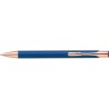 Stylo bille aluminium publicitaire personnalisé - Alexander Matières : aluminium Couleurs : bleu marine cadeau entreprise pas ch
