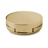 Baume à lèvres miroir personnalisé avec protection SPF10 - DUO MIRROR Couleurs : doré objet promotionnel éco-responsable