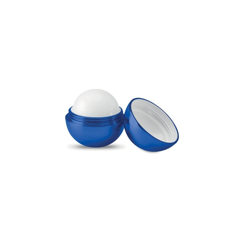 Boule baume à lèvres personnalisé Beauté et Protection UV SOFT Couleurs : bleu