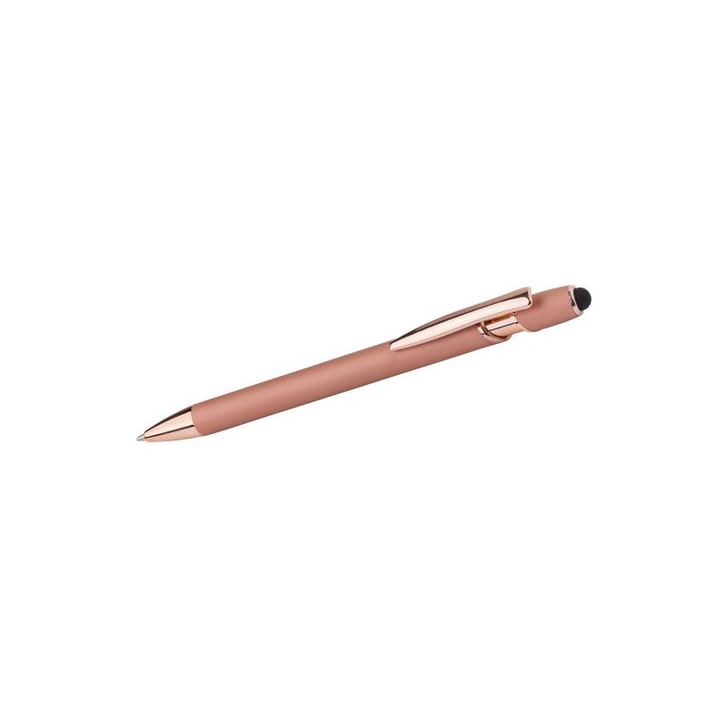 Stylo bille personnalisable en aluminium - Anthony Matières : acier Couleurs : noir personnalisable avec votre logo