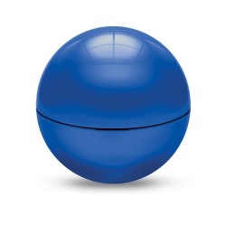 Boule baume à lèvres personnalisé Beauté et Protection UV SOFT Couleurs : bleu impression haute définition