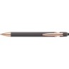 Stylo bille personnalisable en aluminium - Anthony Matières : acier Couleurs : gris cadeau entreprise pas cher