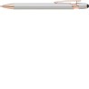 Stylo bille personnalisable en aluminium - Anthony Matières : acier Couleurs : gris goodies entreprise design