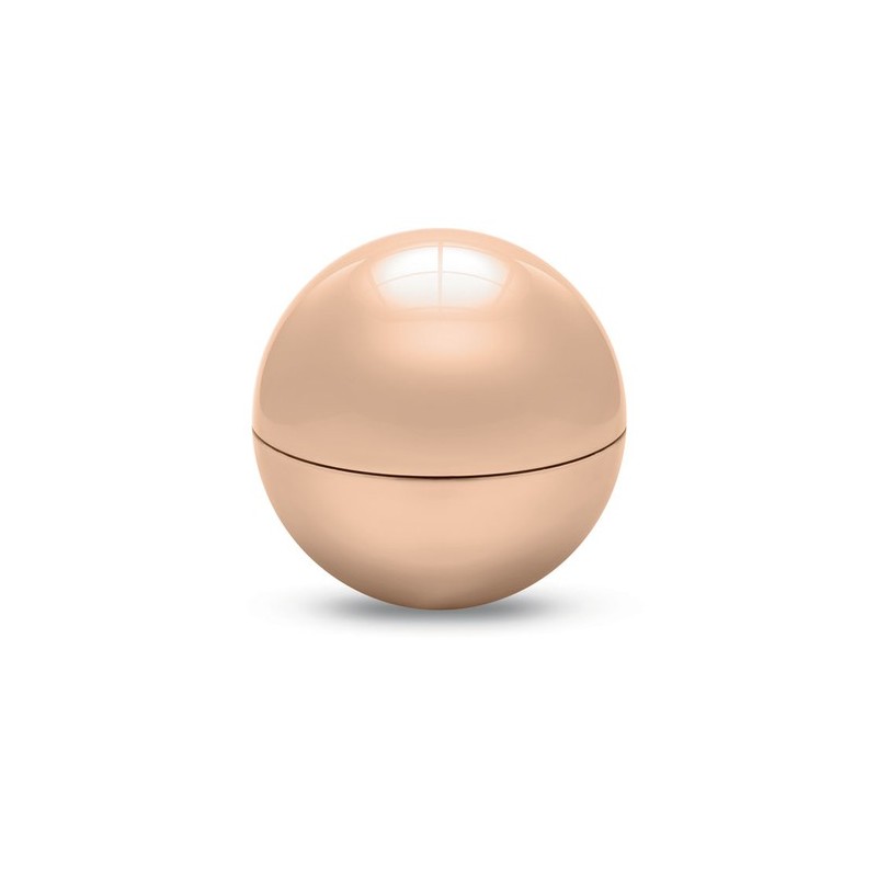 Boule baume à lèvres personnalisé Beauté et Protection UV SOFT Couleurs : champagne livraison express 24h 48h