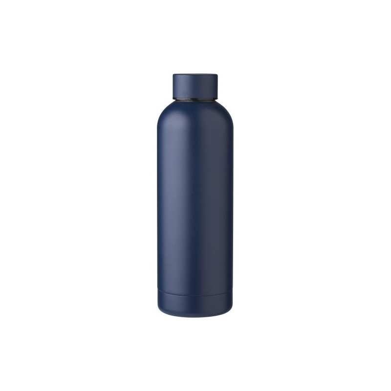 Gourde isotherme  en acier inoxydable recyclé de 500 ml Isaih Matières : acier inoxydable Couleurs : bordeaux livraison express 