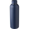 Gourde isotherme  en acier inoxydable recyclé de 500 ml Isaih Matières : acier inoxydable Couleurs : bordeaux marquage couleur é