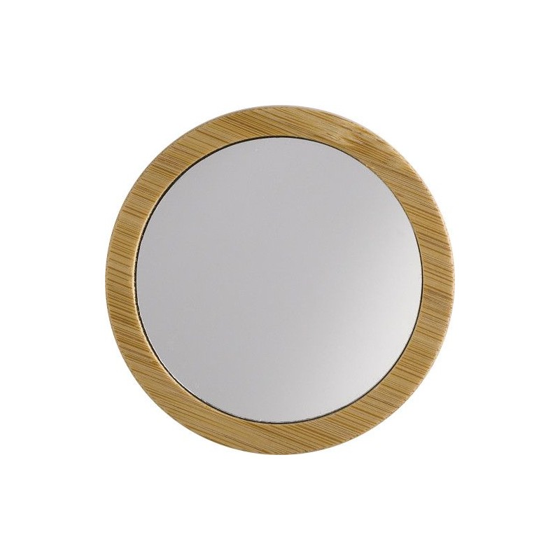 Miroir de poche en bambou Jeremiah