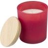 Bougie  dans un contenant en verre - Josiah Matières : bambou Couleurs : noir personnalisation sur mesure