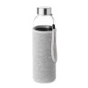 Bouteille en verre  500 ml personnalisée UTAH GLASS Matières : verre Couleurs : gris accessoire événementiel unique