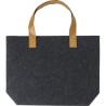 Sac shopping  en feutre rPET personnalisable Hunter Matières : PET recyclé Couleurs : gris personnalisable avec votre logo