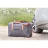 Sac de voyage personnalisé en feutre rPET  Natalie Matières : PET recyclé Couleurs : gris goodies entreprise design