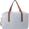 Sac de voyage personnalisé en feutre rPET  Natalie Matières : PET recyclé Couleurs : gris clair goodies publicitaire événementie