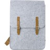 Sac à dos personnalisé en feutre rPET - Avery Matières : PET recyclé Couleurs : gris clair