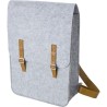 Sac à dos personnalisé en feutre rPET - Avery Matières : PET recyclé Couleurs : gris objet promotionnel éco-responsable