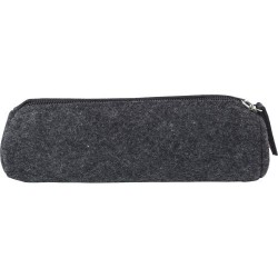 Trousse  en feutre rPET - Samantha Matières : PET recyclé Couleurs : gris foncé