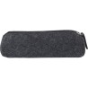 Trousse  en feutre rPET - Samantha Matières : PET recyclé Couleurs : gris foncé