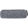 Trousse  en feutre rPET - Samantha Matières : PET recyclé Couleurs : gris personnalisable avec votre logo