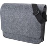 Sacoche  en feutre rPET pour ordinateur Layla Matières : PET recyclé Couleurs : gris livraison express 24h 48h