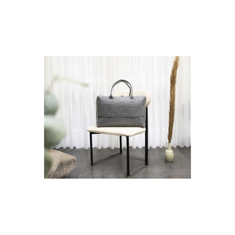 Sac marin  en feutre rPET - Savannah Matières : polyester Couleurs : gris cadeau collaborateur premium