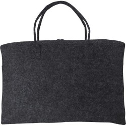 Sac marin  en feutre rPET - Savannah Matières : polyester Couleurs : gris foncé personnalisable avec votre logo