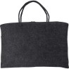 Sac marin  en feutre rPET - Savannah Matières : polyester Couleurs : gris foncé personnalisable avec votre logo