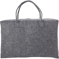 Sac marin  en feutre rPET - Savannah Matières : polyester Couleurs : gris foncé marquage laser ultra précis