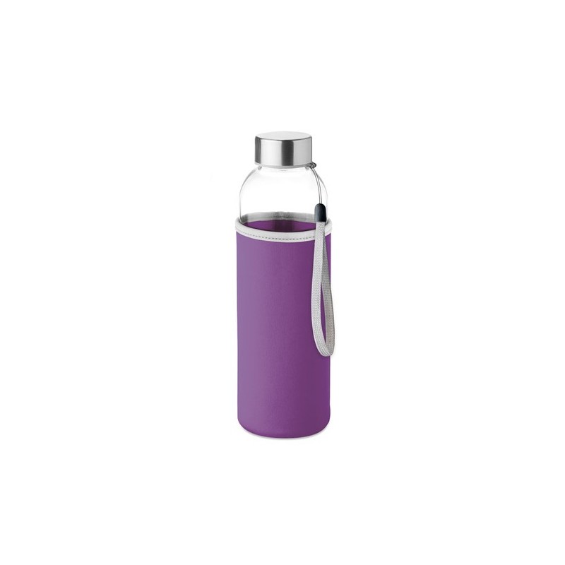 Bouteille en verre  500 ml personnalisée UTAH GLASS Matières : verre Couleurs : violet cadeau entreprise pas cher