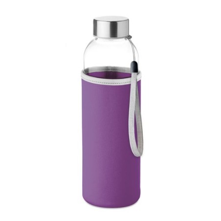 Bouteille en verre  500 ml personnalisée UTAH GLASS Matières : verre Couleurs : violet cadeau entreprise pas cher