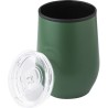 Mug publicitaire en acier inoxydable Zoe Matières : métal Couleurs : noir cadeau collaborateur premium
