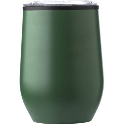 Mug publicitaire en acier inoxydable Zoe Matières : métal Couleurs : noir 2