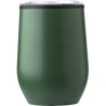Mug publicitaire en acier inoxydable Zoe Matières : métal Couleurs : vert forêt personnalisable avec votre logo