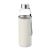 Bouteille en verre  500 ml personnalisée UTAH GLASS Matières : verre Couleurs : beige personnalisable avec votre logo