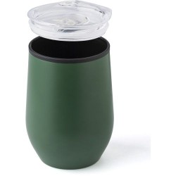 Mug publicitaire en acier inoxydable Zoe Matières : métal Couleurs : gris accessoire événementiel unique