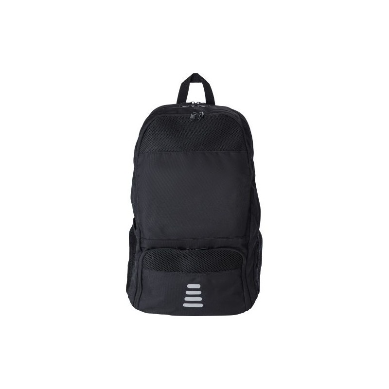Sac à dos multifonction  en polyester rPET Sebastian Matières : nylon Couleurs : noir